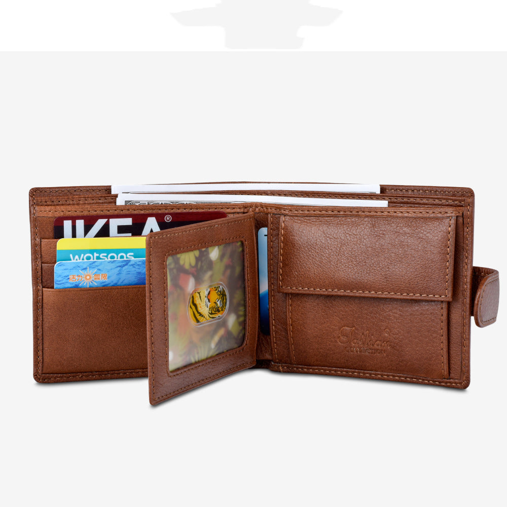 Men’s Premium Leather Wallet – Compact & Multi functional