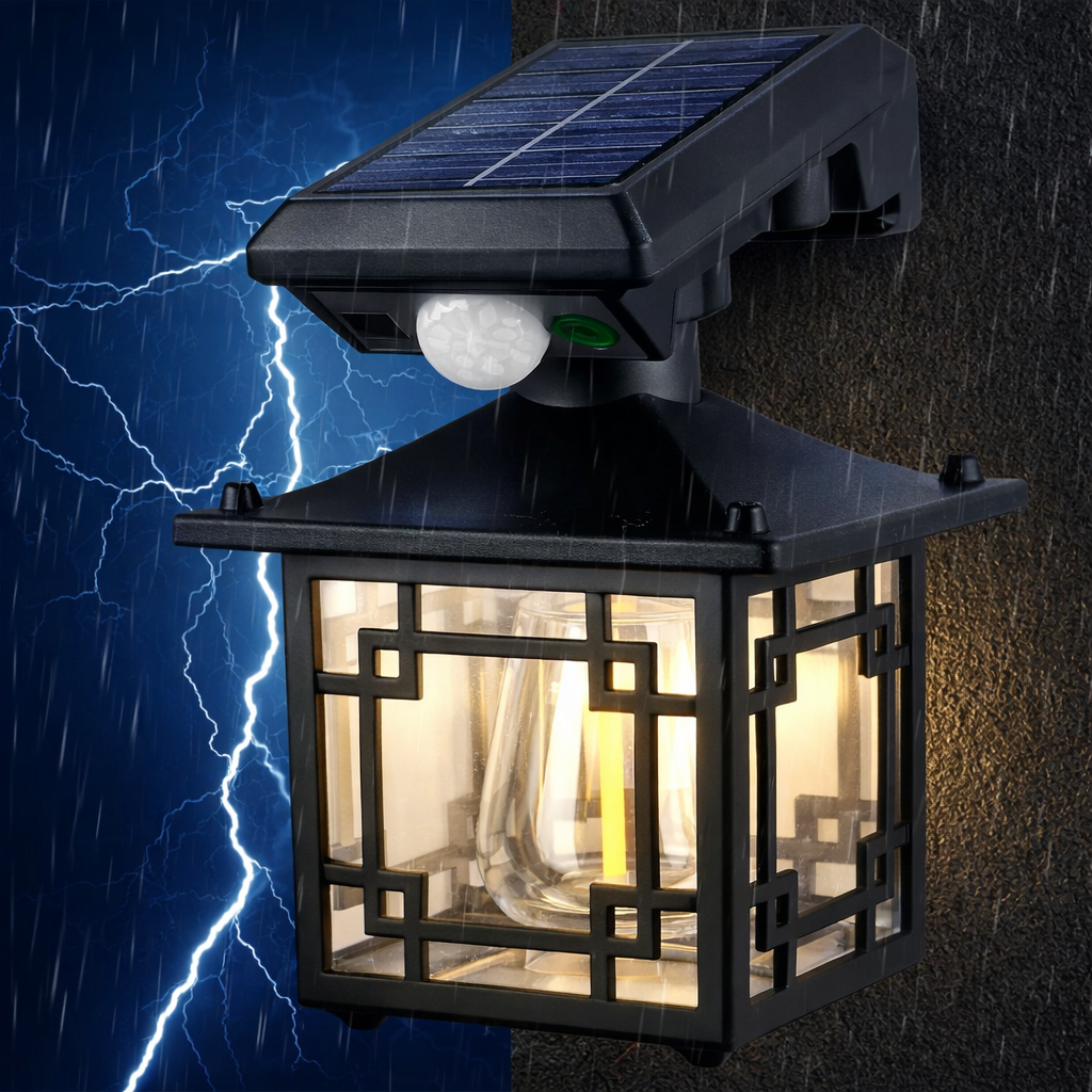 Outdoor Solar Sensor Light