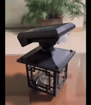 Outdoor Solar Sensor Light