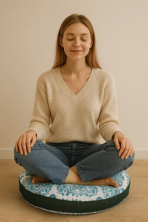 Boho Mandala Floor Cushion