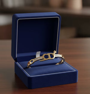 Crown Clasp Bracelet