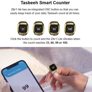 Smart Zikr Ring Counter
